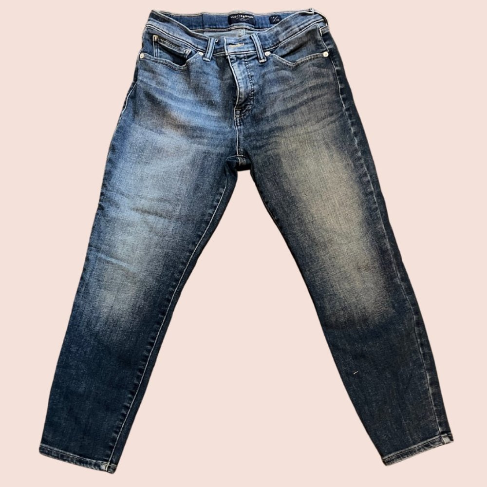 Lucky Brand Mid Rise Crop Ava Jeans